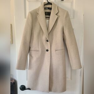 Zara Wool Blend Coat